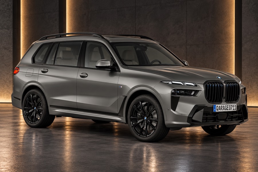 BMW X7 xDrive40d in Grau