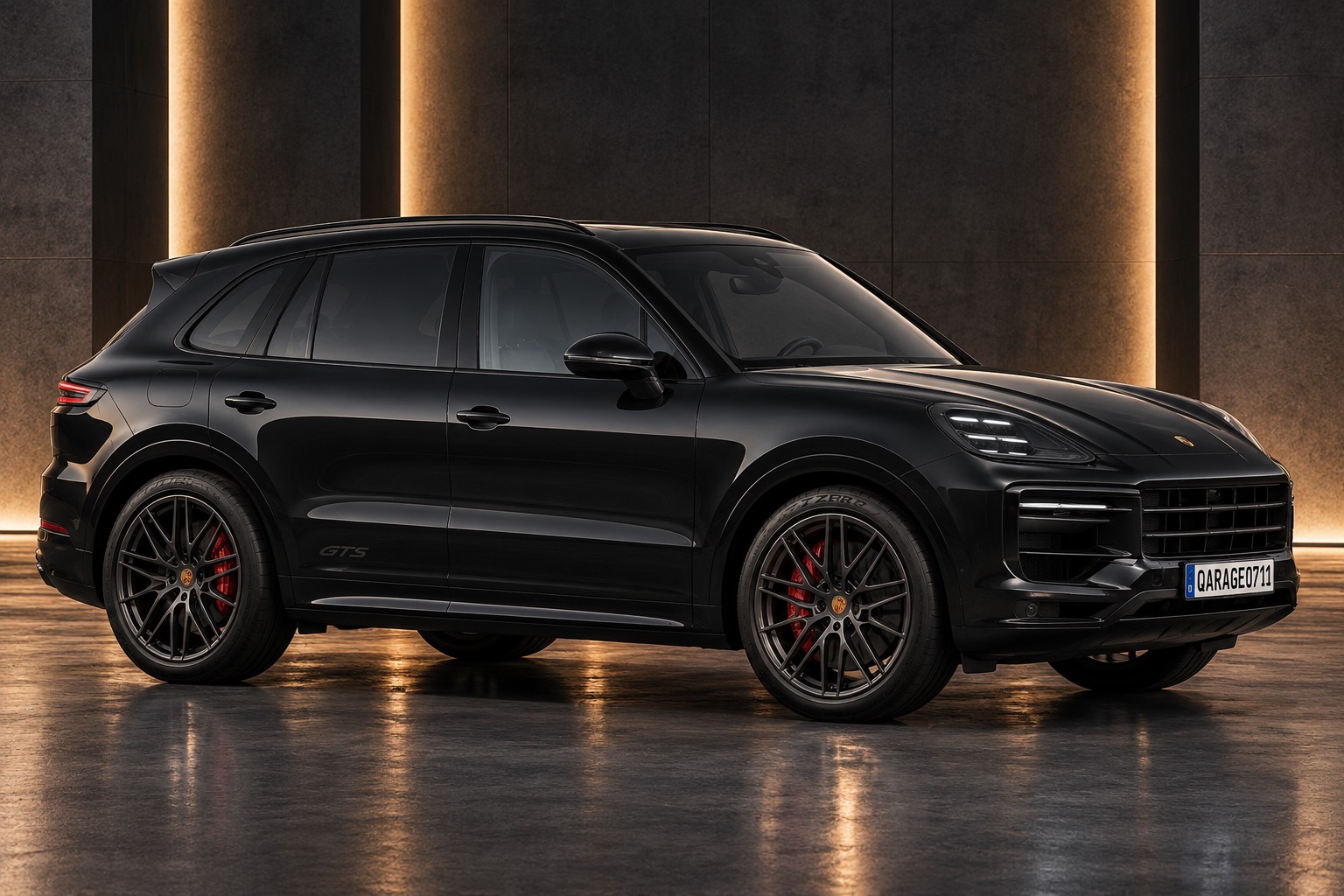 Porsche Cayenne GTS in Schwarz